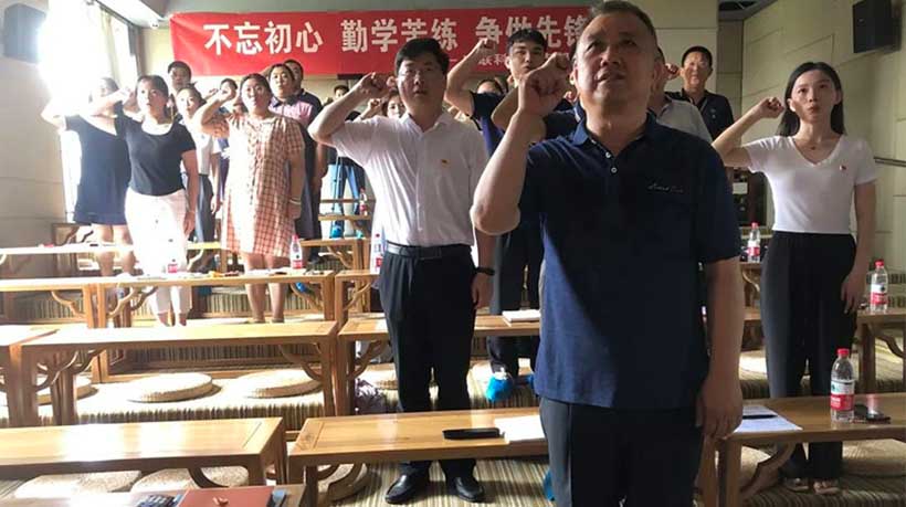 家聯(lián)黨建，不忘初心！丨記2022年度家聯(lián)科技“慶七一”黨建活動(dòng)